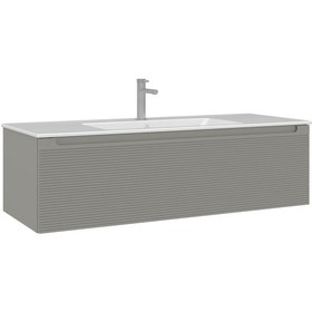 Resim Orka Olbia 120 Cm Mat Kaşmir Banyo Dolabı Alt Modül Lavabo Kaşmir 