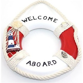 Resim Ahşap Marin Duvara Asmalı Simit Alk2463 