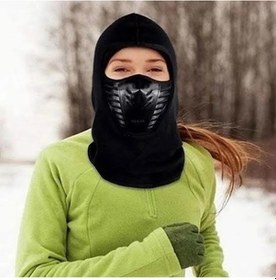 Resim Unisex İçi Termal Polar Bisikletçi ve Motorcu Maskesi 