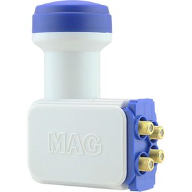 Resim MAG DÖRTLÜ QUATTRO SANTRAL LNB ALTIN UÇLU SHARP CHİP 0.1DB 