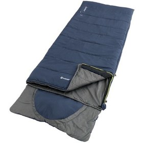 Resim Outwell Contour Lux Yazlık & Kışlık Taraflı -19 C Uyku Tulumu Blue Sol F. Mavi 