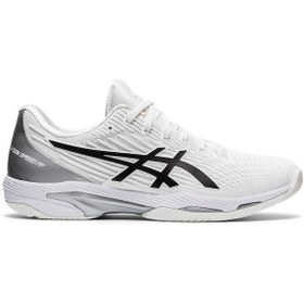 Resim Asics SOLUTION SPEED FF 2 M Beyaz Tenis Ayakkabısı-1041A182-100 