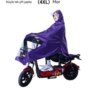 Resim Motosiklet Yağmurluk Panço Kalınlaşır Ve Yağmur Geçirmez Çift Erkek Ve Kadın Genel Panço Bej 