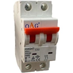 Resim Oag 2x32 A 10 Ka Otomatik Grup Sigorta 