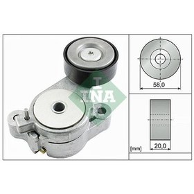 Resim INA 534039610 V KAYIŞ GERGİ RULMANI GOLF VI JETTA III IV TOURAN / 