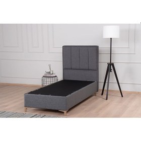 Resim Kilim Mobilya Gold Therapy Sandıklı Baza Başlıksız Renk Antrasit 120x200cm Baza 