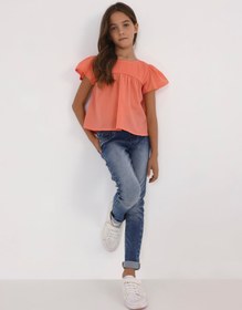 Resim Mayoral kız çocuk denim pantolon 554 - LACİVERT / 14 yaş 