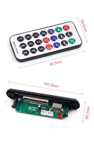 Resim Derwell Clas Tf123 Aux Dönüştürücü Usb Aux Sd Card Bluetooth Oto Teyp Çevirici Telefon Konuşma Özellikli 12v 