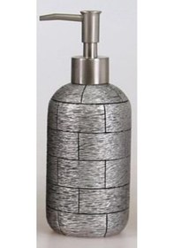 Resim By Selim Wall Sıvı Sabunluk Gümüş Prt107 