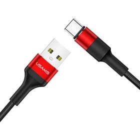 Resim Usams 120cm 2.0a Usb To Type-c Örgü Kaplama Şarj Ve Data Kablosu 