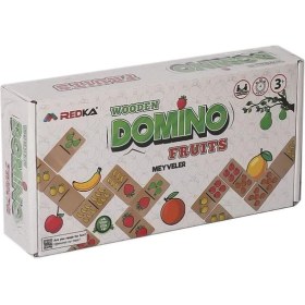 Resim MCM Group RD5650 Redka Ahşap Domino Fruits 
