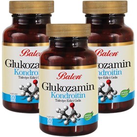 Resim Balen Glukozamin Kondroitin 675 Mg 60 Kapsül 3 Adet 