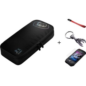 Resim MSI Msı Seyahat Çantası Siyah + Kordon + Anahtarlık + 7 Inç Ekran Koruyucu 