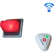 Resim Dolunay LED Makam Çağrı Butonu Kablosuz 