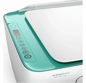Resim HP Deskjet 2632 Wi-Fi + Tarayıcı + Fotokopi Renkli Çok Fonksiyonlu Mürekkep Püskürtmeli Yazıcı - V1N05B 