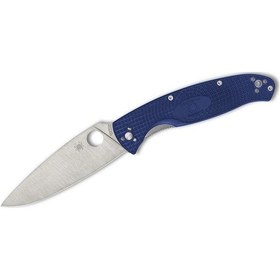 Resim Spyderco Resilience Blue Lightweight Cpm S35vn Plainedge Çakı Mavi 