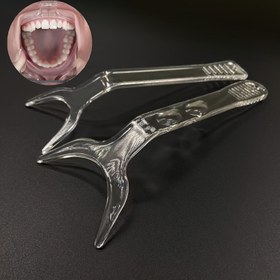 Resim 2 adet T-Şekil Diş Dudak Basınç Gerdirici, Rahat ve Güvenli Uyum için İntraoral Yanak Dişi Ağız Açıcı, Uzun Ömürlü Kullanım için Dayanıklı Malzeme 