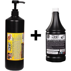 Resim Dtx Kimya Granüllü El Temizleme Kremi ( Sabunu ) 1 Kg & Alkollü Intercooler Temizleme Sıvısı 1 Lt 