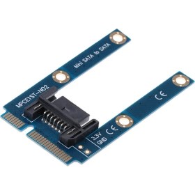 Resim Lovıver Msata Ssd Sata Sabit Disk Adaptörü Kurulu Tam Yükseklik Riser Kart Dönüştürücü (Yurt Dışından) 