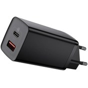 Resim Baseus GaN2 USB 65 Watt Hızlı Şarj Aleti Siyah 