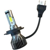 Resim Motosiklet 12v 35/35w Led Zenon Ampul H-4 Beyaz Işık 