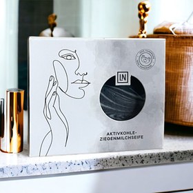 Resim LaNaturel HandMade Aktif Karbonlu Keçi Sütü Sabunu 110g 