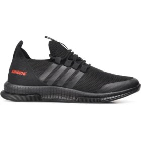 Resim Awidox Siyah-Siyah Erkek Spor Ayakkabı 