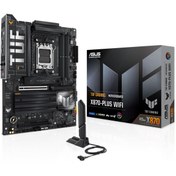 Resim ASUS TUF GAMING X870-PLUS WIFI AMD X870 Soket AM5 DDR5 8000+(OC)MHz ATX Gaming (Oyuncu) Anakart 
