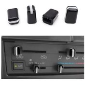 Resim Cloudstore Toyota 4runner Corolla Tacoma Rav4 Klima Kontrol Kumanda Seti 4 Adet Siyah 