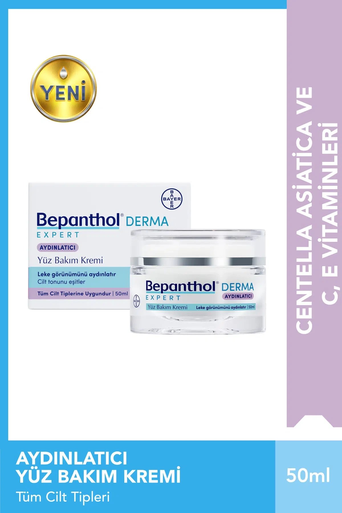 Bepanthol Derma Expert Leke Karşıtı 50 ml Aydınlatıcı Krem (8699546358977) Fiyatı ve Özelliklerı - Badem