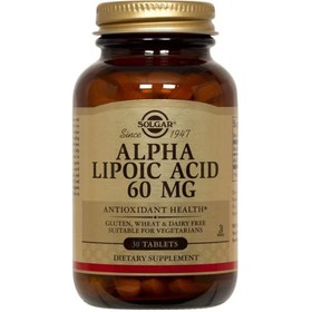 Resim Solgar Alpha Lipoic Acid 60 Mg 30 Kapsül 