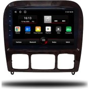 Resim Avaydel Mercedes S Class Uyumlu Android Carplay Multimedya 2000-2006 4GB Ram + 32GB Hafıza 