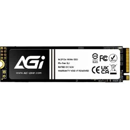 Resim Agi AGI512GIMAI298-CB 512GB 3000MB/1400MB PCIe Gen3 NVMe 2280 M.2 SSD 