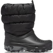 Resim Crocs Neo Puff Boot Çocuk Botu 207684-001 Black 