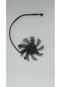 Resim Fd8015U12S 75 Mm 4Pin Asus Gtx 650 Gt740 650Ti Eah6770 7750 Fan 