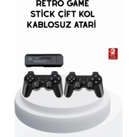 Resim Taşınabilir Kablosuz Oyun Konsolu 2.4g Tv Destekli Kompakt Gövde - F863K075-U06863 