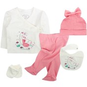 Resim Tongs Baby Mum'S Love 5'Li Zıbın Takım 0-3 Ay Hastane Çıkışı -Pem Çok Renkli 