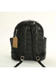 Resim M&y Puff Anne Bebek Bakım Sırt Çantası 7335 Siyah Siyah 