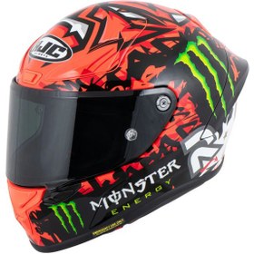 Resim Hjc Rpha1 Quartararo 2 Mc1 Kapalı Motosiklet Kaskı 