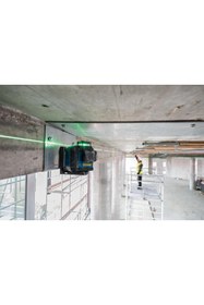 Resim Bosch GLL 80-33 G Akülü Yeşil Lazer Terazi 3x360 Derece Mıknatıs Sehpalı 