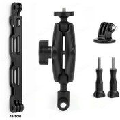 Resim Gopro 13 12 11 10 9 8 Motosiklet Bisiklet Tutucu Gidon Montaj Braketi Insta360 Kıt 15 Motosiklet 1 Adet 
