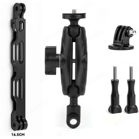 Resim Gopro 13 12 11 10 9 8 Motosiklet Bisiklet Tutucu Gidon Montaj Braketi Insta360 Kıt 15 Motosiklet 1 Adet 