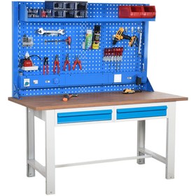 Resim starçelik Atölye Çalışma Tezgahı (1600x720x830-930/1844 mm) 