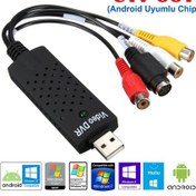 Resim Easycap Usb 2.0 Dcl-Up01 1 Kanal Video Capture Windows 10 Uyumlu 