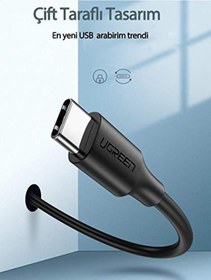 Resim 3.0 A Usb-a & Usb-c Şarj Data Kablosu, Santimetre, 60119 Sku: Smg8690010085498 