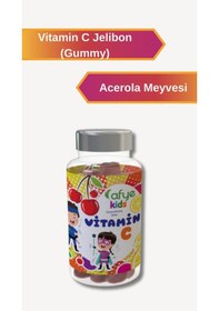 Resim Afye Kids Güçlendirilmiş Şeker Vitamin C 50 Ayıcık Jelibon 