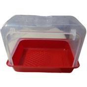 Resim 25x18x20 Ölçülerinde Dev Boy Kırılmaz Banyoluk Kırmızı 