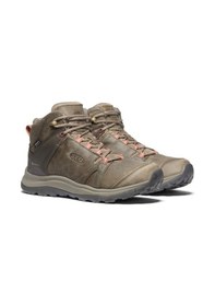 Resim Keen 1023728 Terradora Iı Leather Mid Wp W Brindle/redwood Kadın Outdoor Bot Bej 