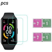 Resim Akıllı Saat Ekran Koruyucu Anti-scratch Yumuşak Film Koruyucu Honor Band 6 İçin Yüksek Şeffaflık Kapak Değiştirme 