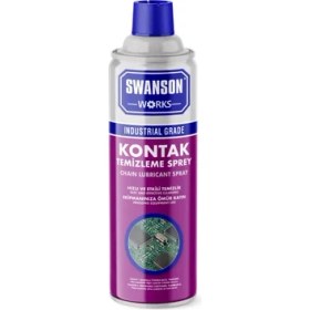 Resim Swanson Works Kontak Devre Temizleyici Sprey (Yağsız) 400 ml 